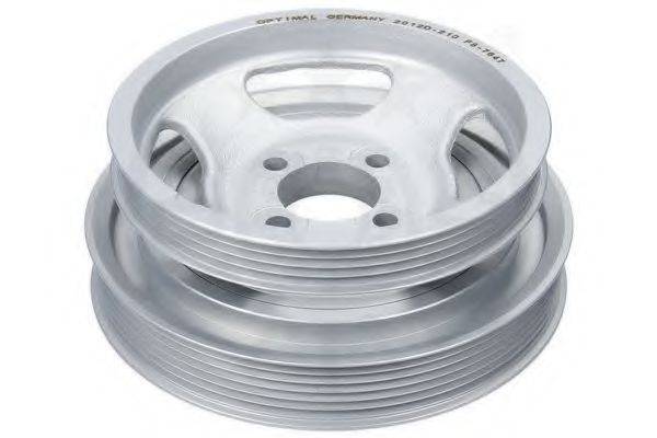 Ремінний шків, колінчастий вал