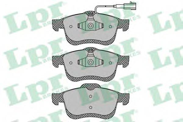 Комплект гальмівних колодок, дискове гальмо