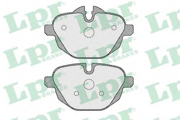 Комплект гальмівних колодок, дискове гальмо