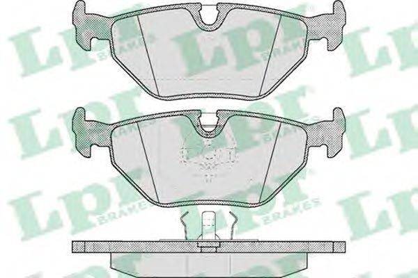Комплект гальмівних колодок, дискове гальмо