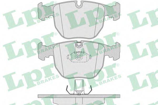 Комплект гальмівних колодок, дискове гальмо