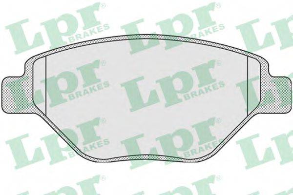 Комплект гальмівних колодок, дискове гальмо