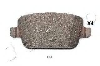 Комплект гальмівних колодок, дискове гальмо