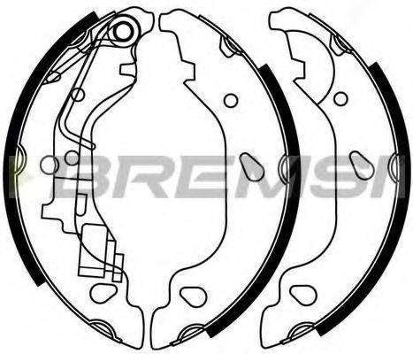 Комплект гальмівних колодок