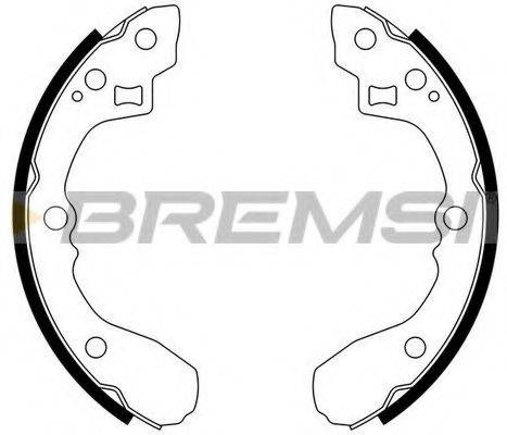Комплект гальмівних колодок