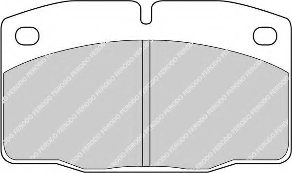 Комплект гальмівних колодок, дискове гальмо