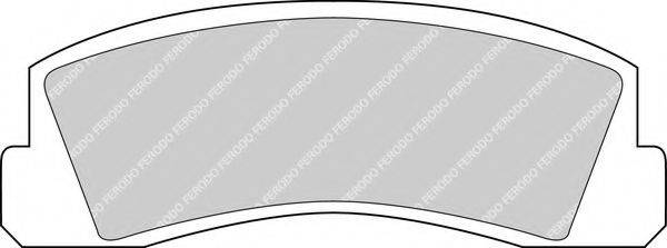 Комплект гальмівних колодок, дискове гальмо