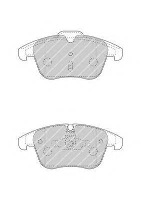 Комплект гальмівних колодок, дискове гальмо