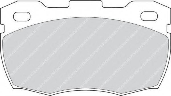 Комплект гальмівних колодок, дискове гальмо