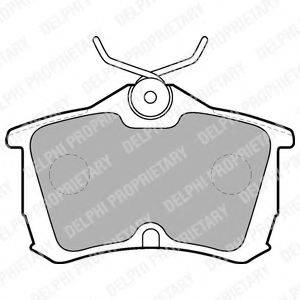 Комплект гальмівних колодок, дискове гальмо