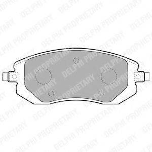 Комплект гальмівних колодок, дискове гальмо