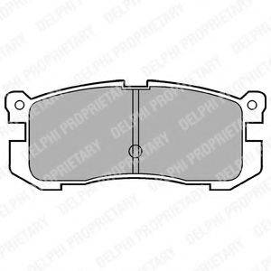 Комплект гальмівних колодок, дискове гальмо