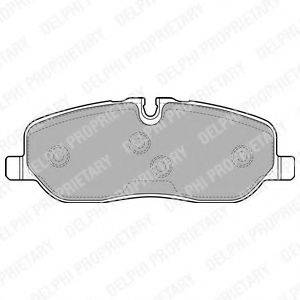 Комплект гальмівних колодок, дискове гальмо